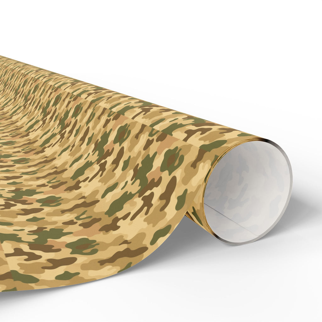 Camo Wrapping Paper Roll